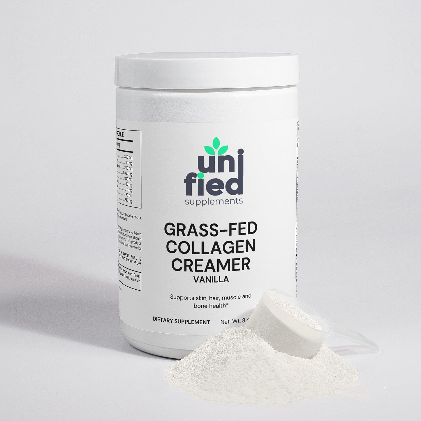 Grass-Fed Collagen Creamer (Vanilla)