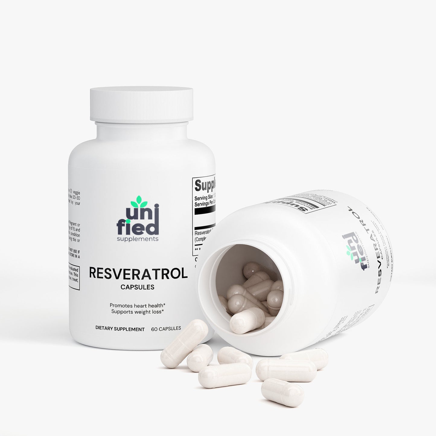 Unified Suppliments Resveratrol 50% 600mg