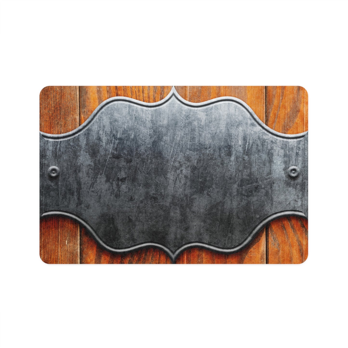 Customizable Pet Food Mat - Stylish 12x18 Dog & Cat Feeding Mat