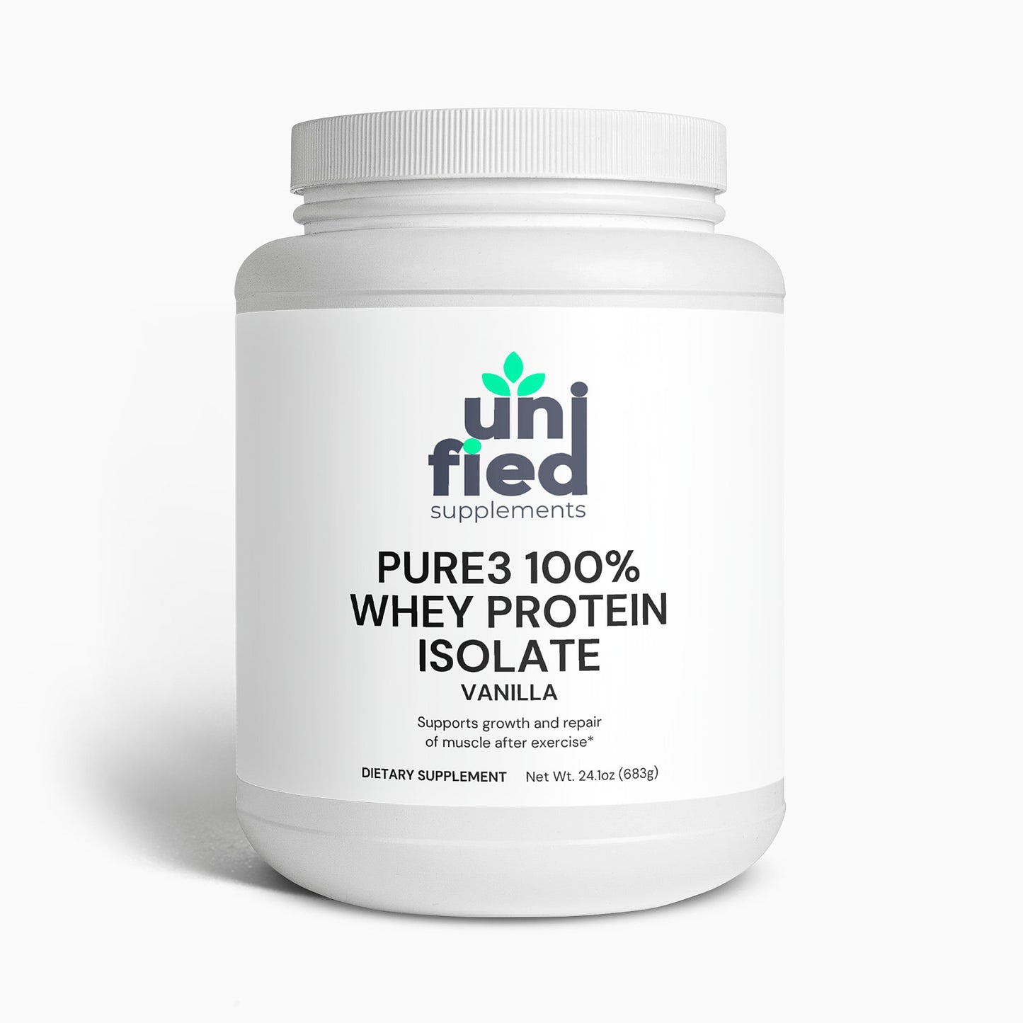Pure3 100% Whey Protein Isolate (Vanilla)