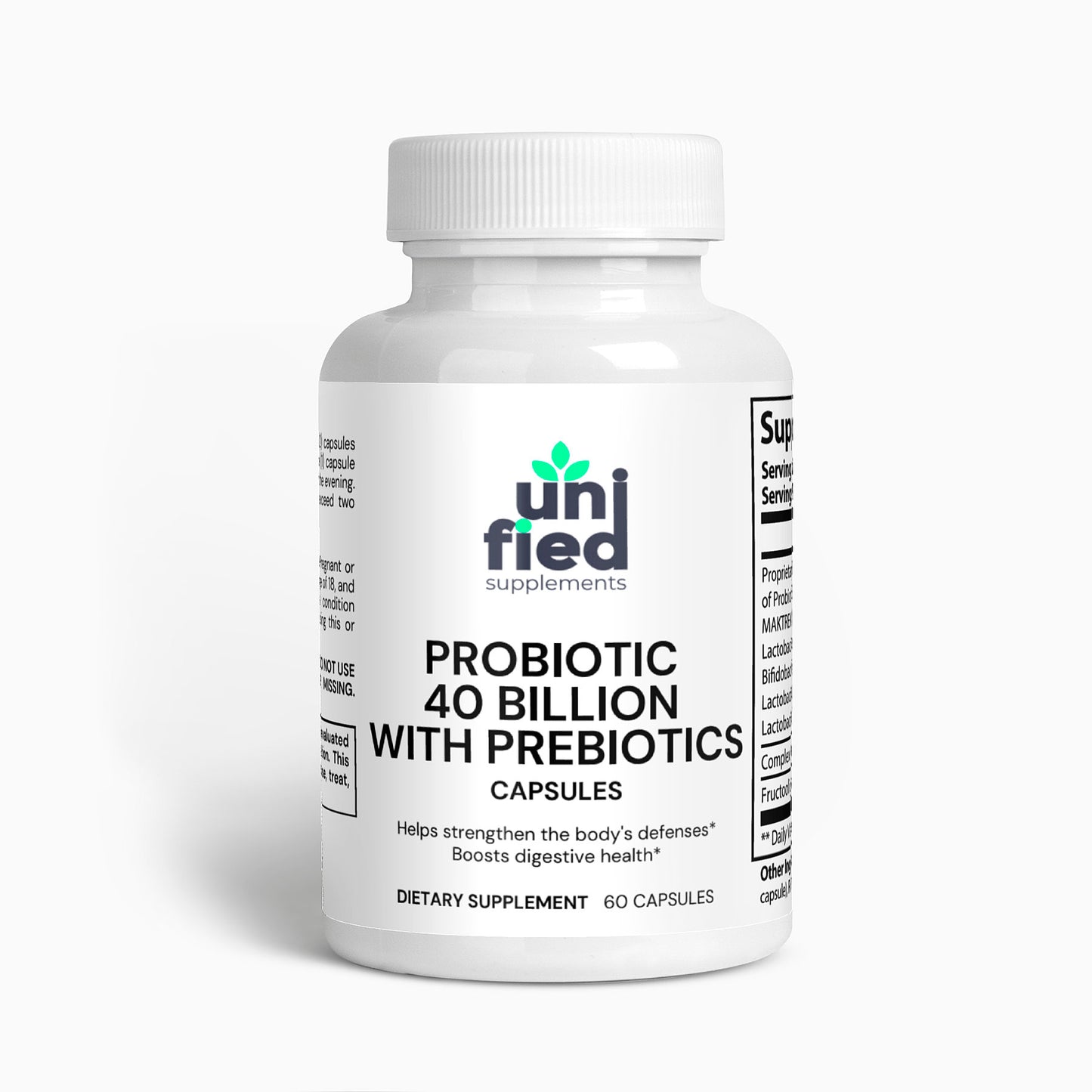 Probiotic 40 Billion with Prebiotics