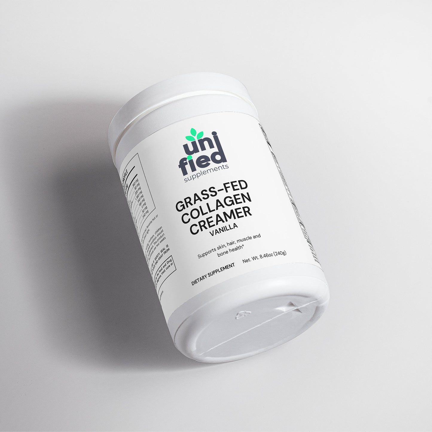 Grass-Fed Collagen Creamer (Vanilla)