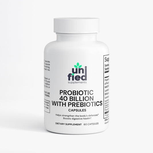 Probiotic 40 Billion with Prebiotics