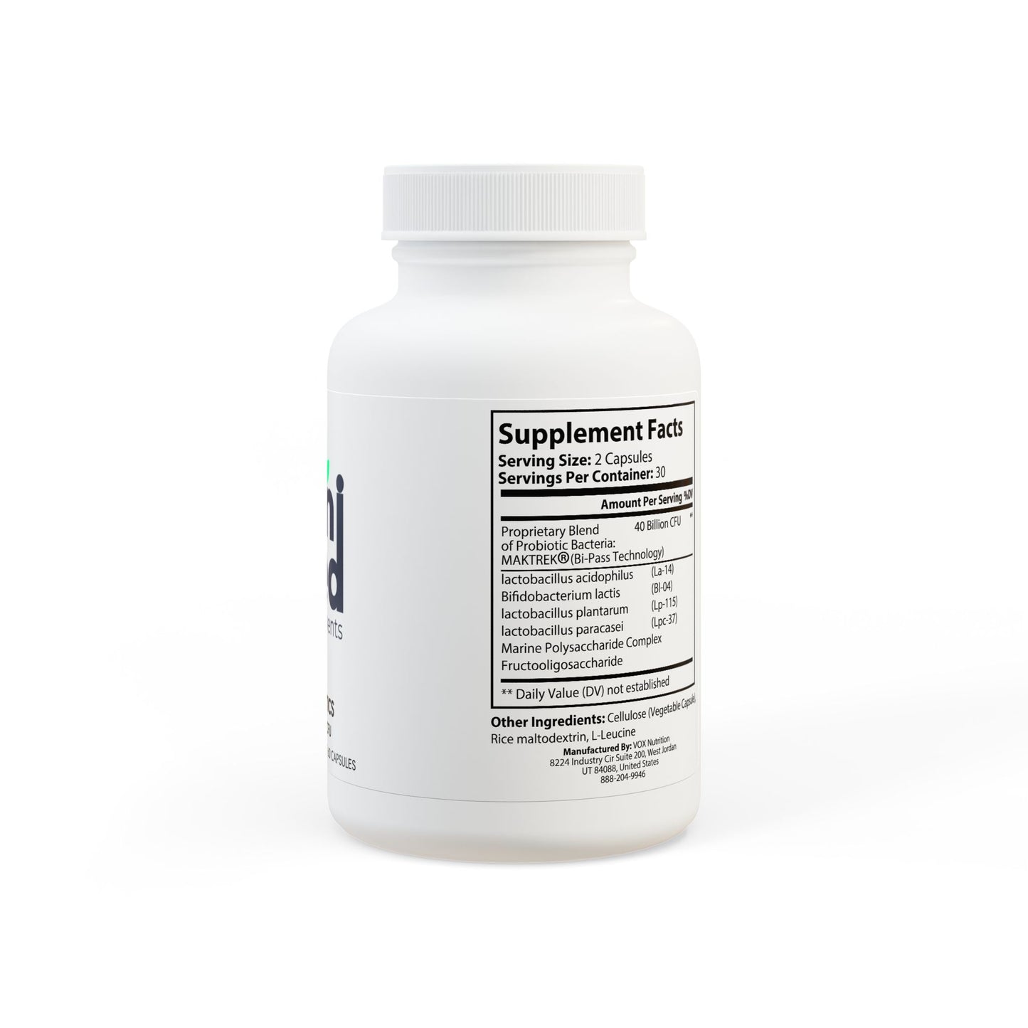 Probiotics Supplement (60 Capsules)