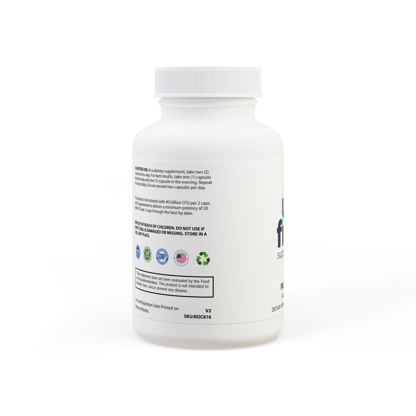 Probiotics Supplement (60 Capsules)